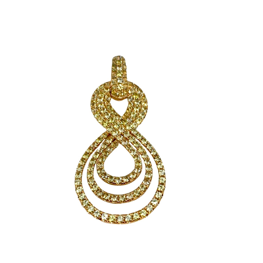gold pendant without chain