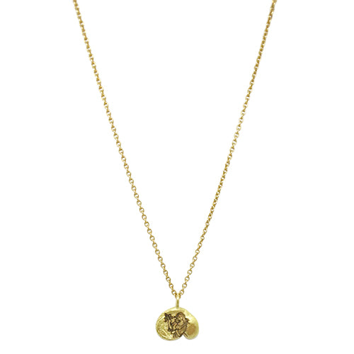 Zodiac Virgo Yellow Gold Necklace - Lesunja Fine Jewellery