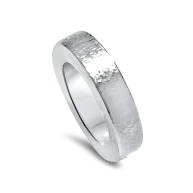 shine silver ring