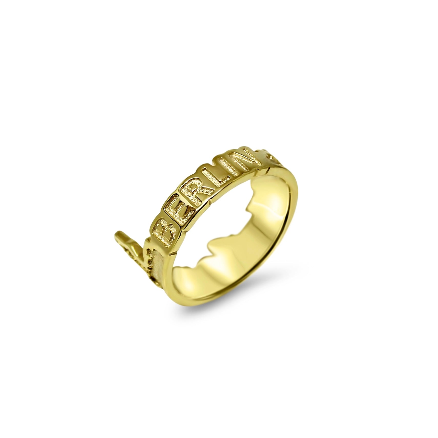 Lesunja Skyline Berlin Gold Plated Ring