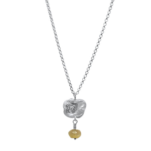 Lesunja Zodiac Capricorn Silver Necklace