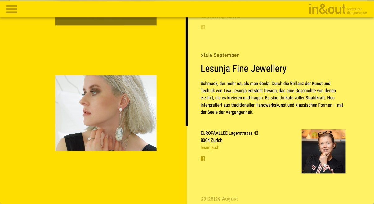 In Out Design Aarau, 3/4/5 September 2021
