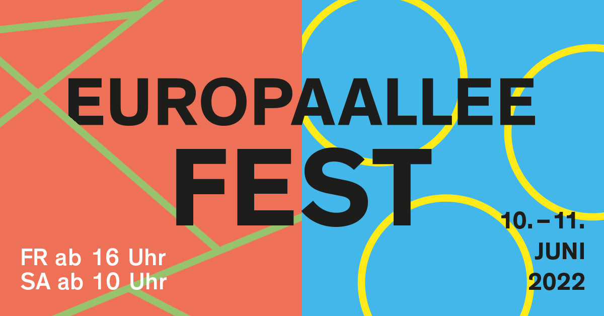 Europaalee Fest Freitag und Samstag 10&11 Juni