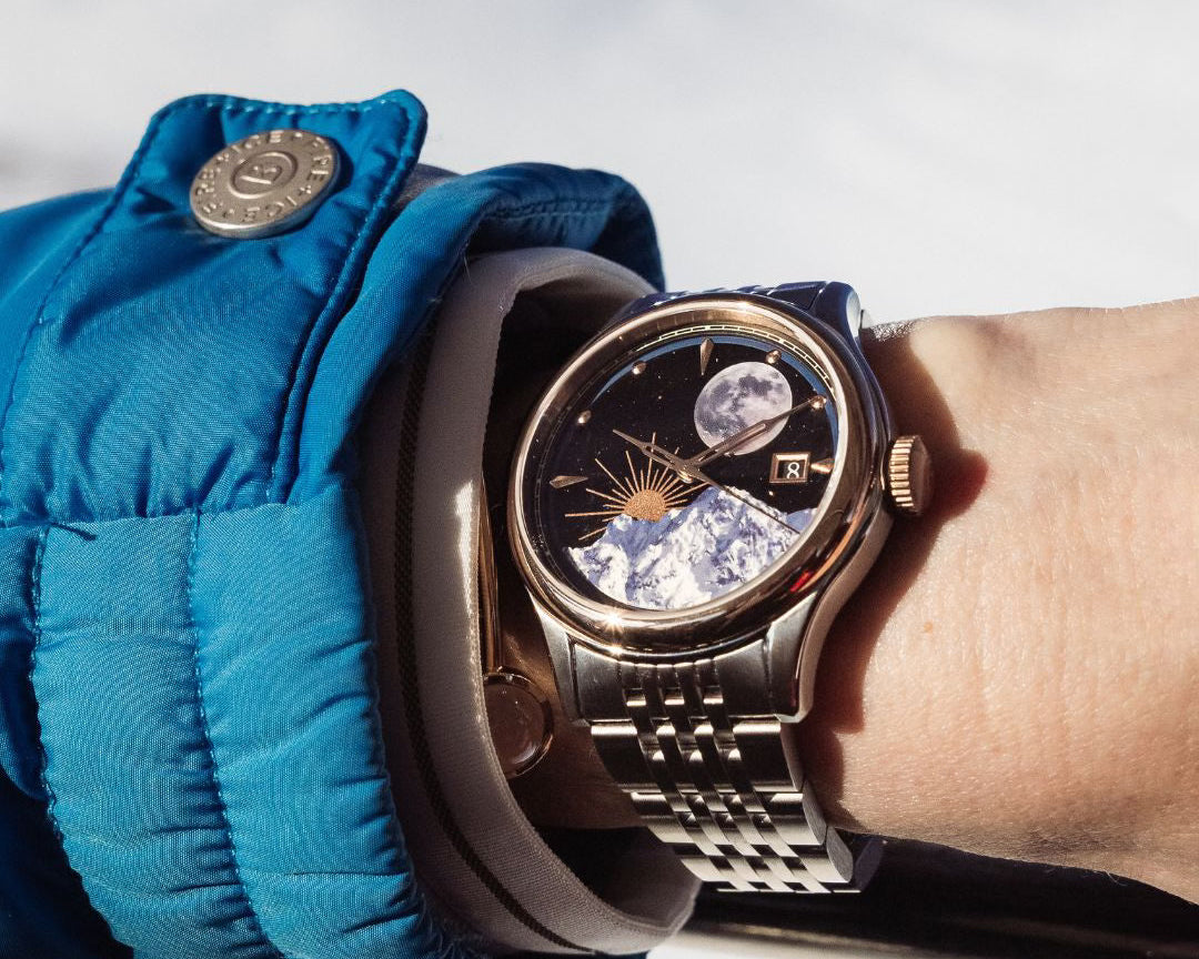 Unterstütze die St. Moritz Mountain Watch – Eine Hommage an die Schweizer Alpen