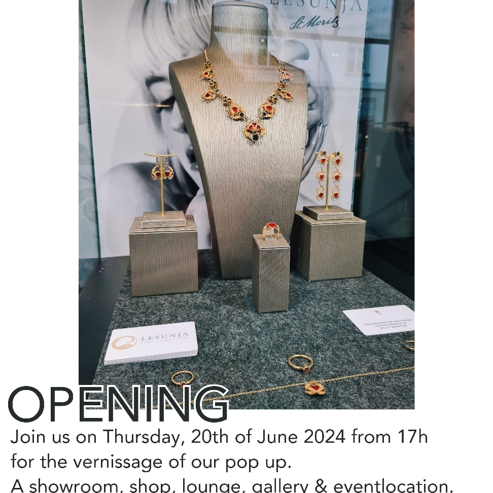 Discover the Latest and Most Exquisite Creations by Lesunja Fine Jewellery at "The Great" Popup Store
