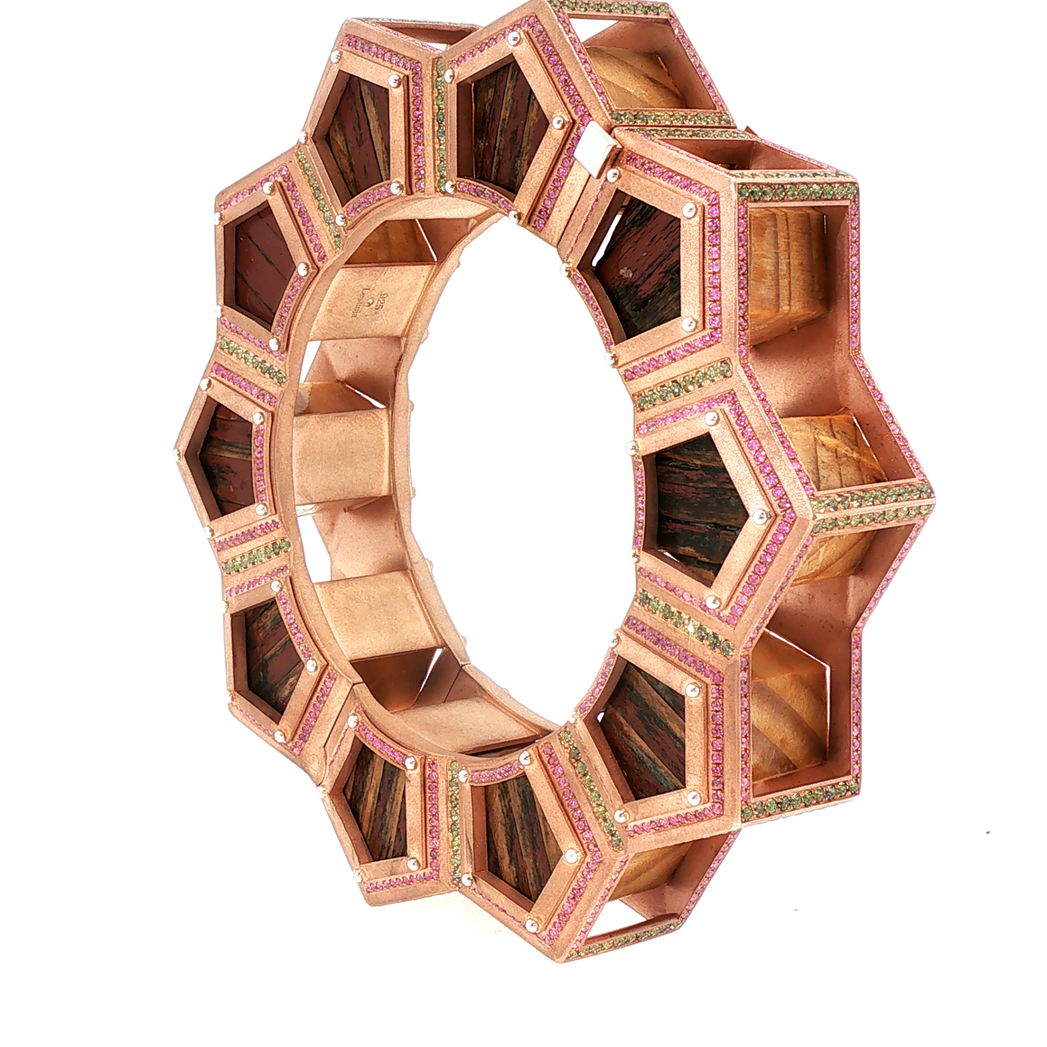 Lesunja Red Tower Engadin Bangle
