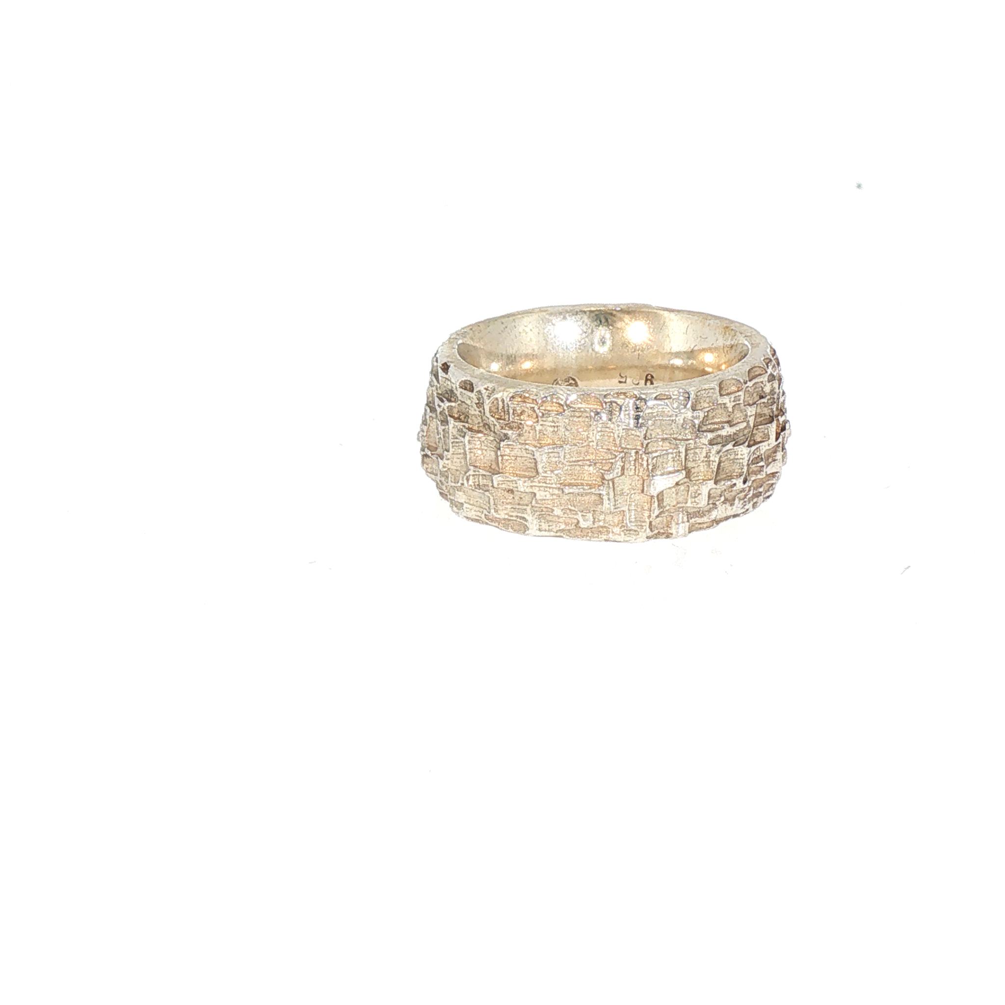 Lesunja Pixels Silver Ring