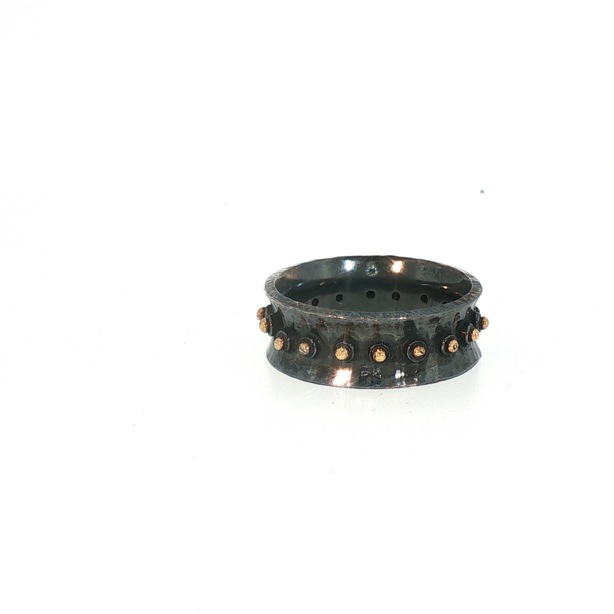 Lesunja Knight Arthur Blackened Silver Ring
