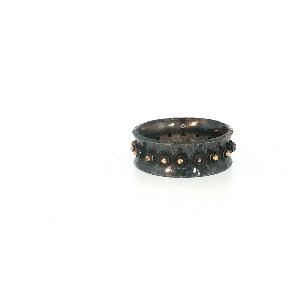Lesunja Knight Arthur Blackened Silver Ring