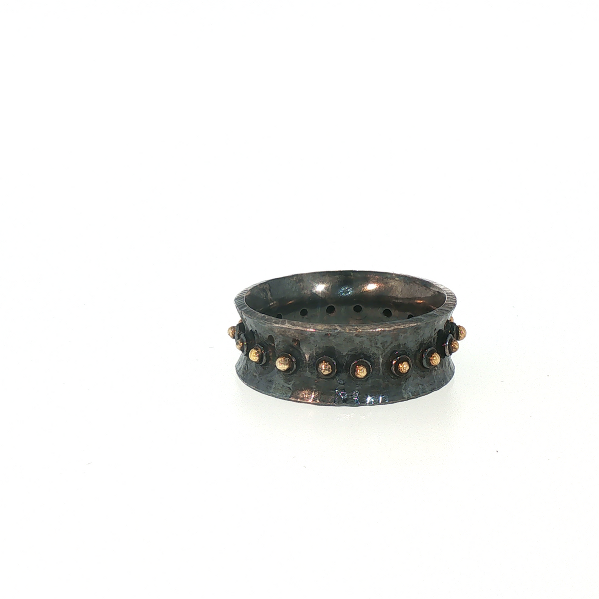 Lesunja Knight Arthur Blackened Silver Ring