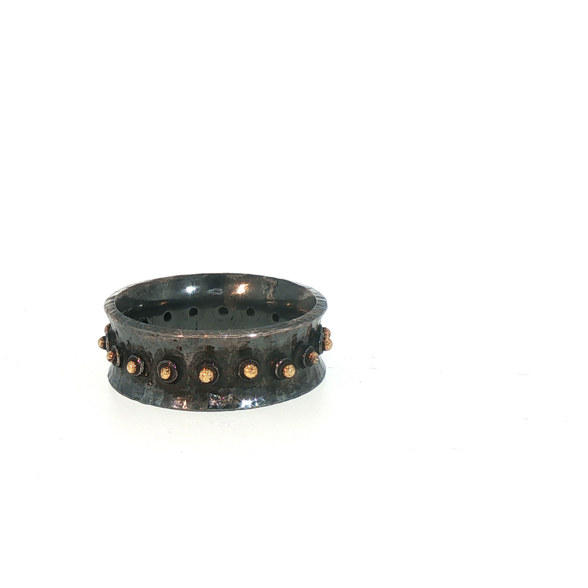 Lesunja Knight Arthur Blackened Silver Ring