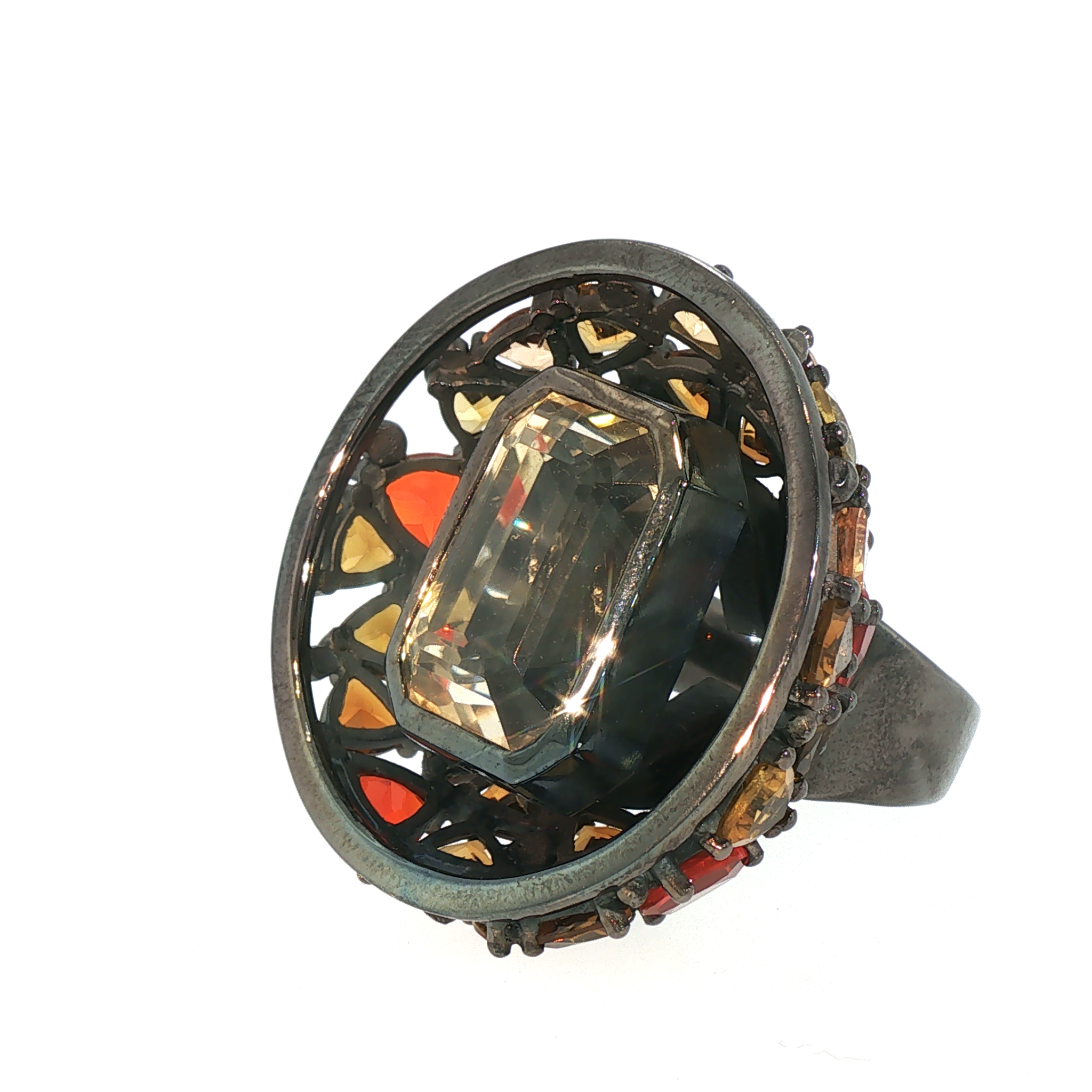 Lesunja Silver Statement Ring