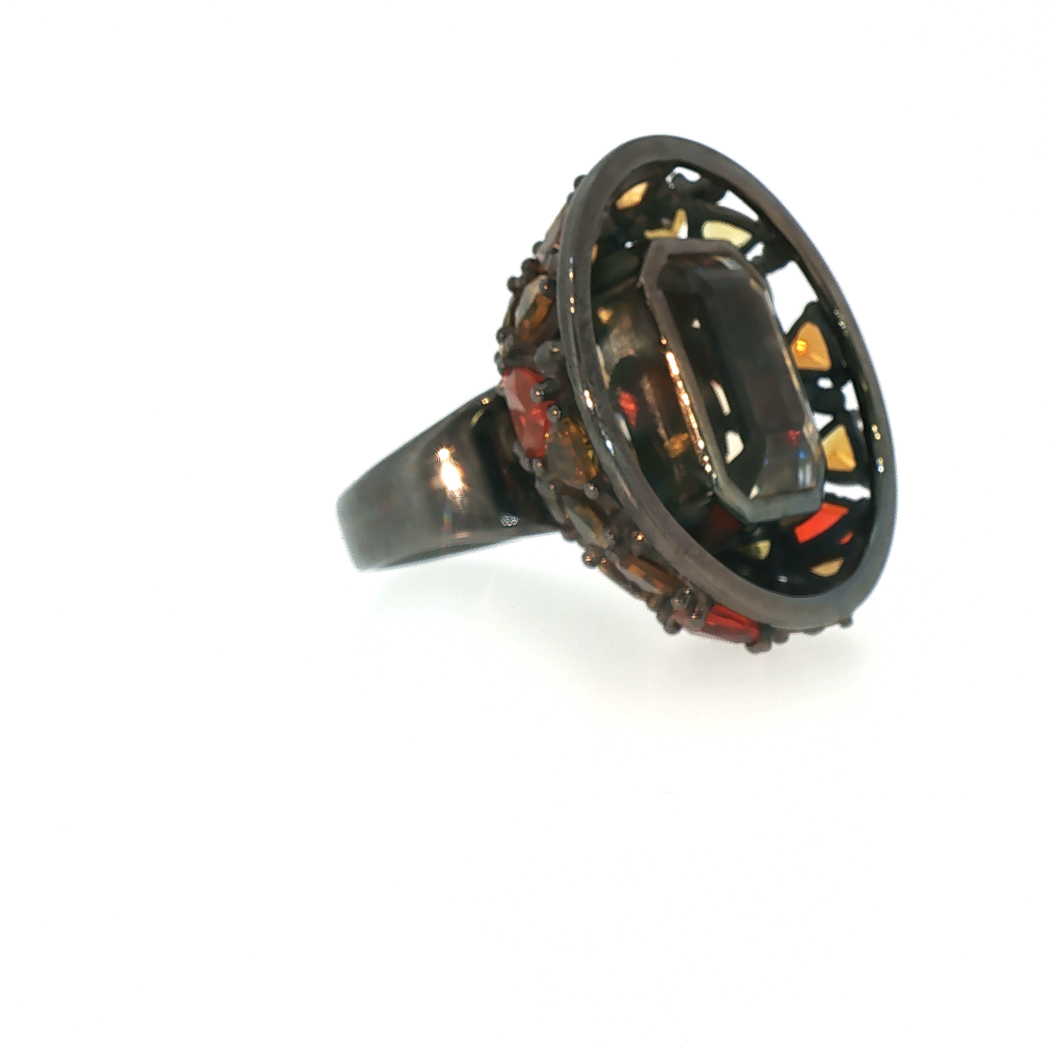 Lesunja Silver Statement Ring