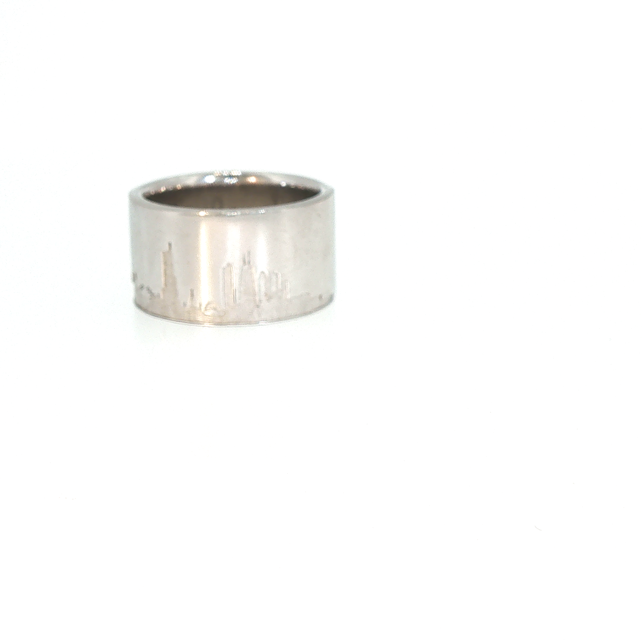 Lesunja Stripe Matt Skyline Stuttgart Silver Ring
