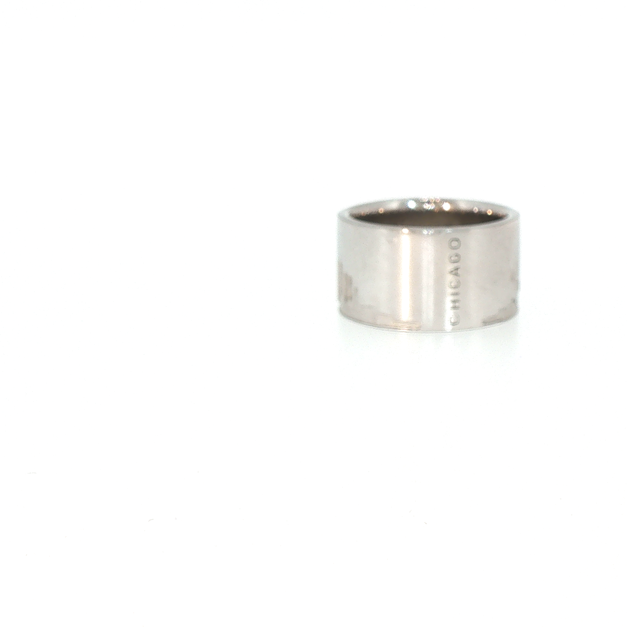Lesunja Stripe Matt Skyline Stuttgart Silver Ring