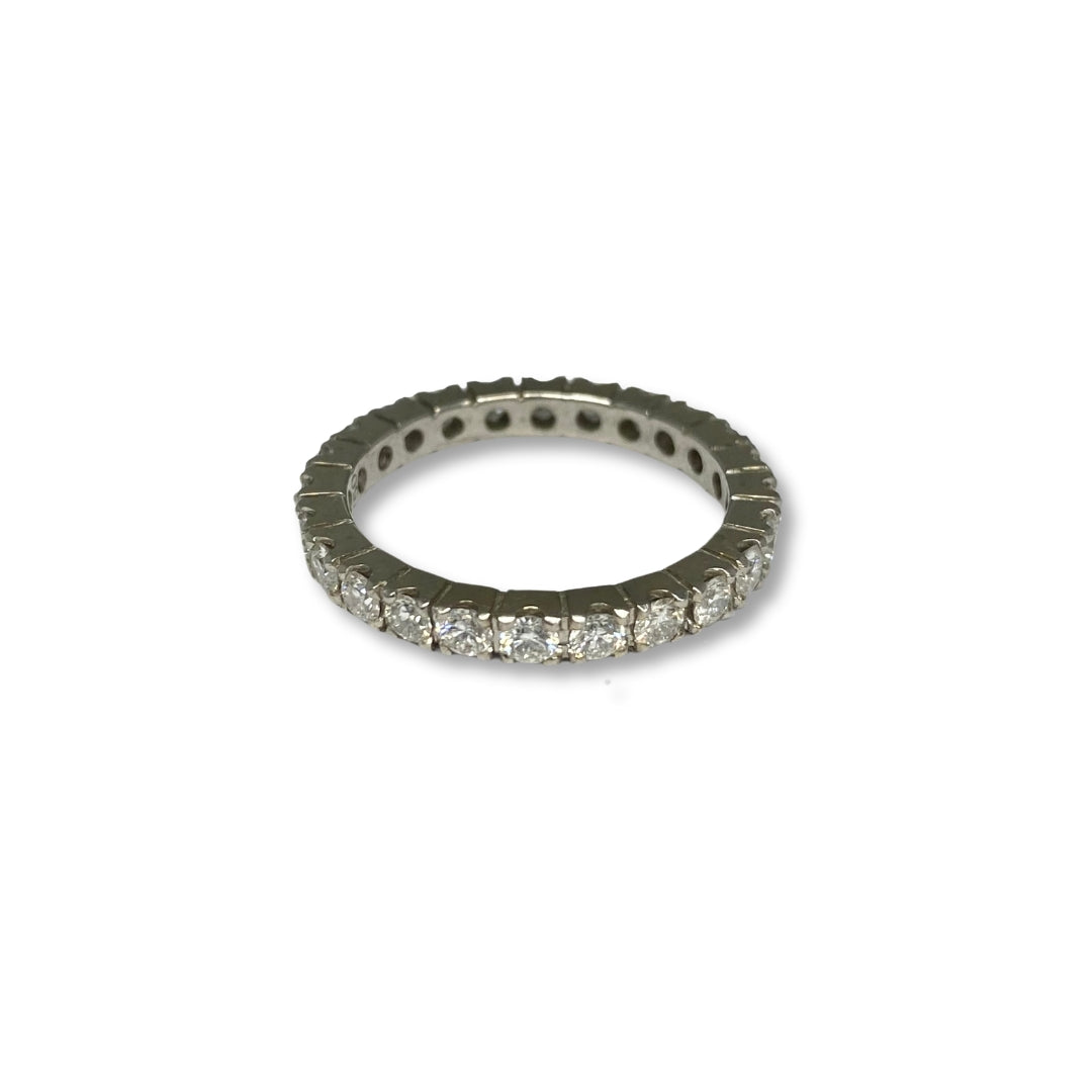 Lesunja Diamond Eternity Ring White Gold 2.5ct.