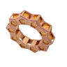Lesunja Red Tower Engadin Bangle, handmade fine jewellery from Switzerland