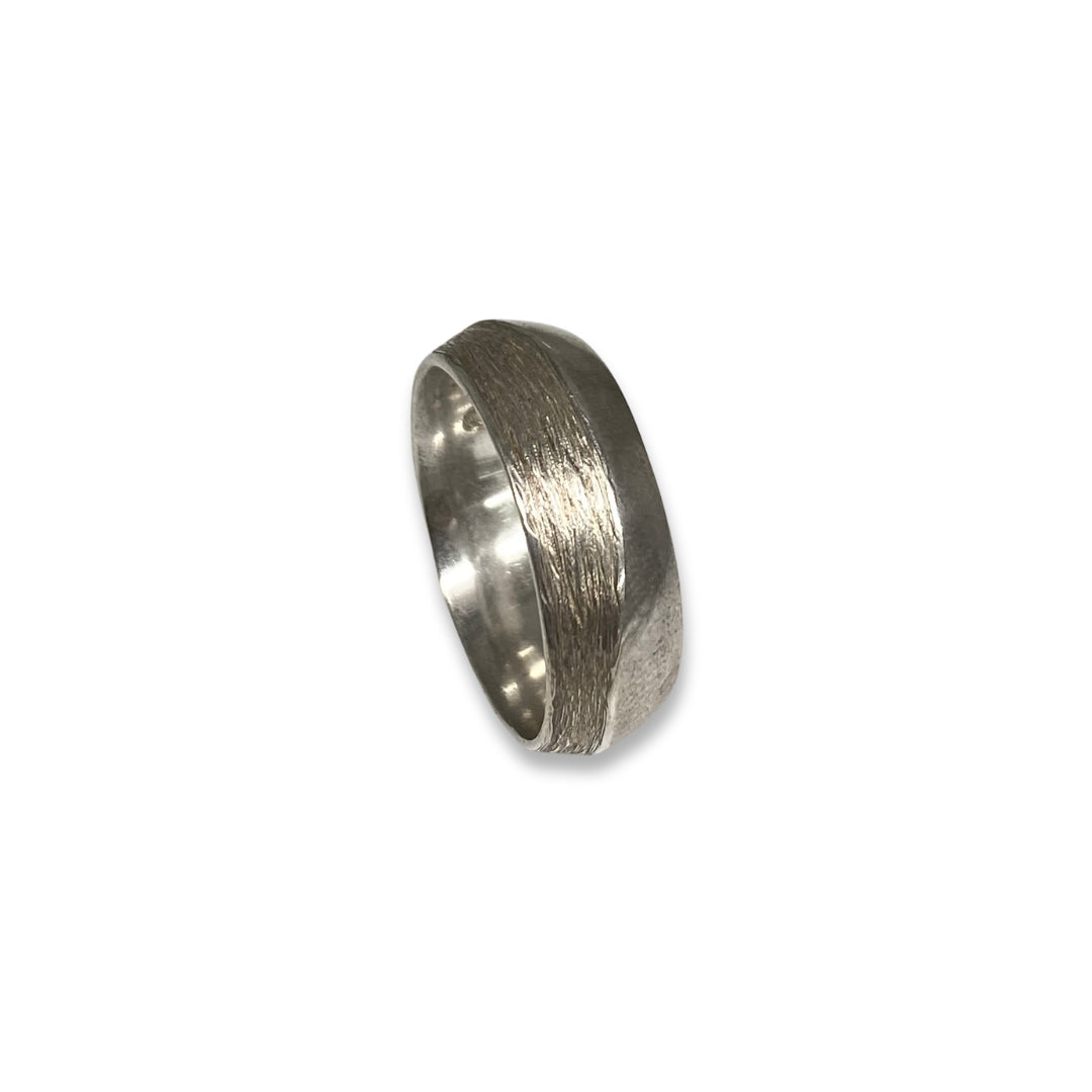 Lesunja Ring Silver Wave Structure