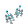 Lesunja Fish Ear Jewellery Topaz White Gold, handmade fine jewellery from Switzerland