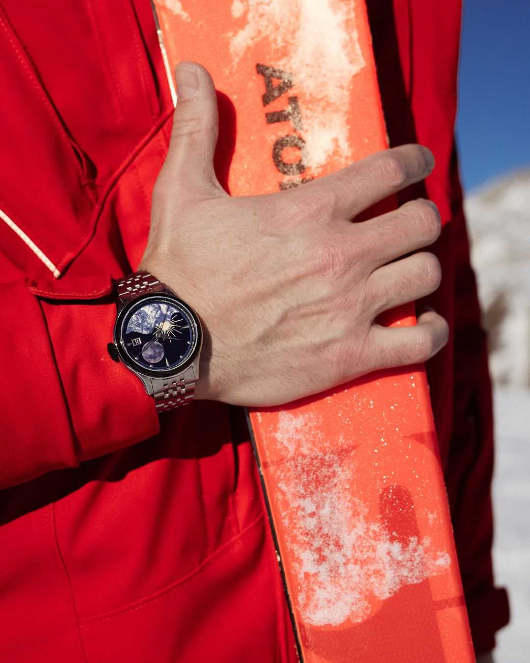 St. Moritz Mountain Watch by Lesunja