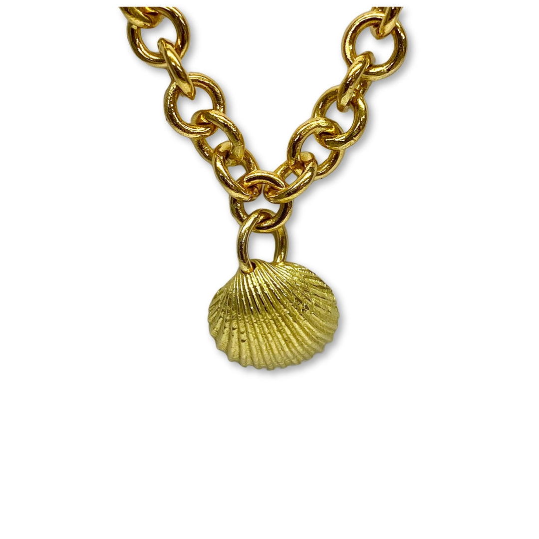 Lesunja Ocean XXY Shell Bracelet Yellow Gold
