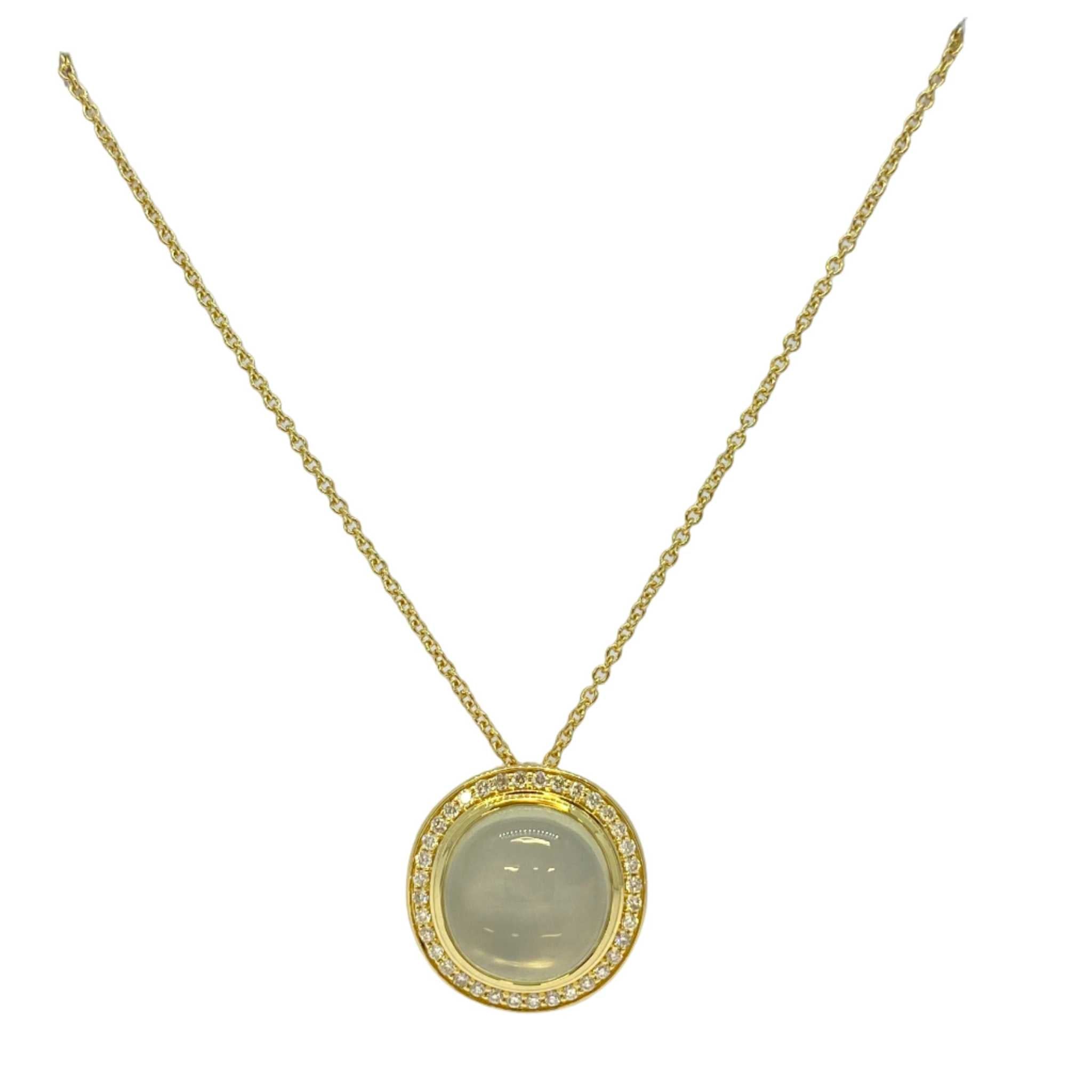 Moonstone Gold Pendant