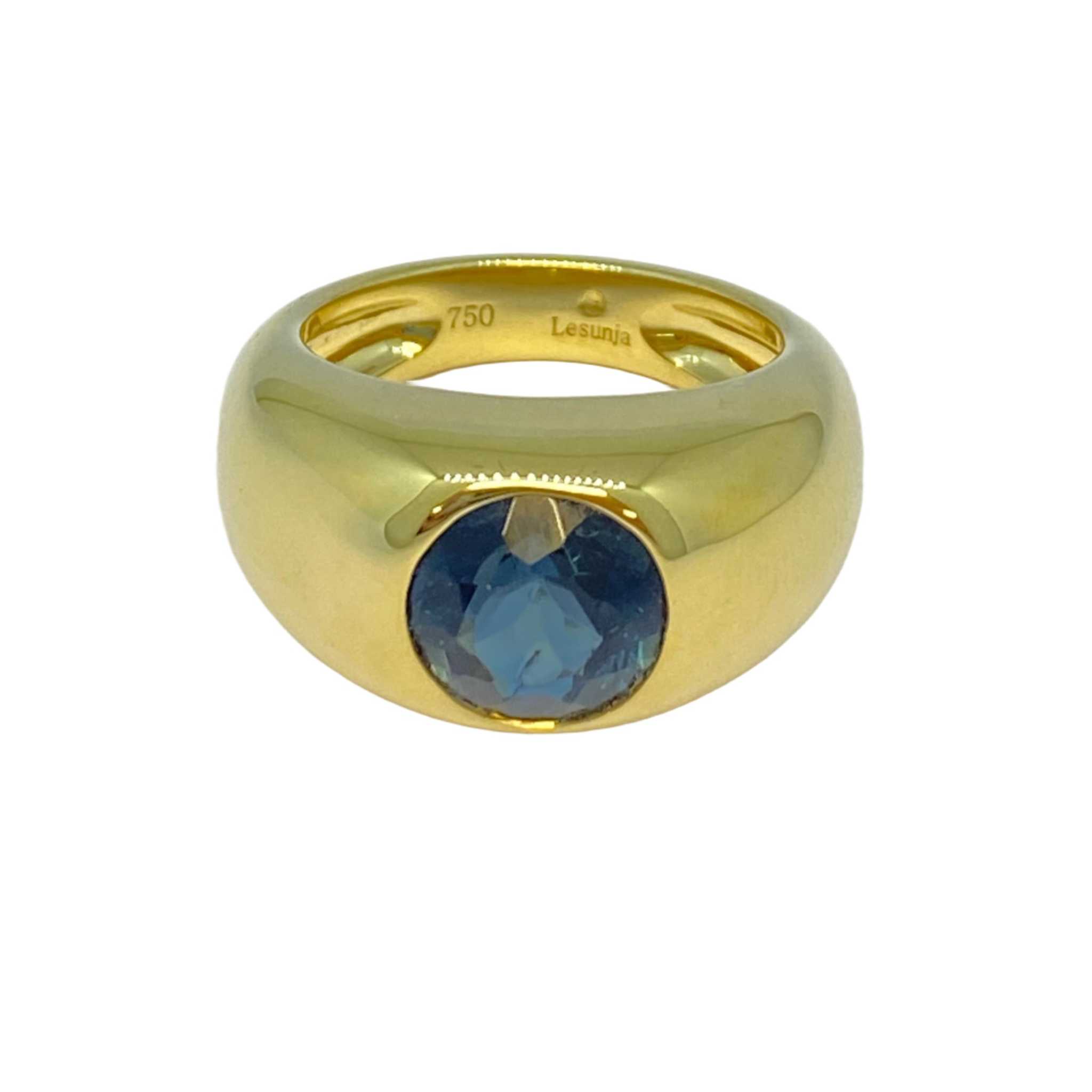 Gold Topaz Ring