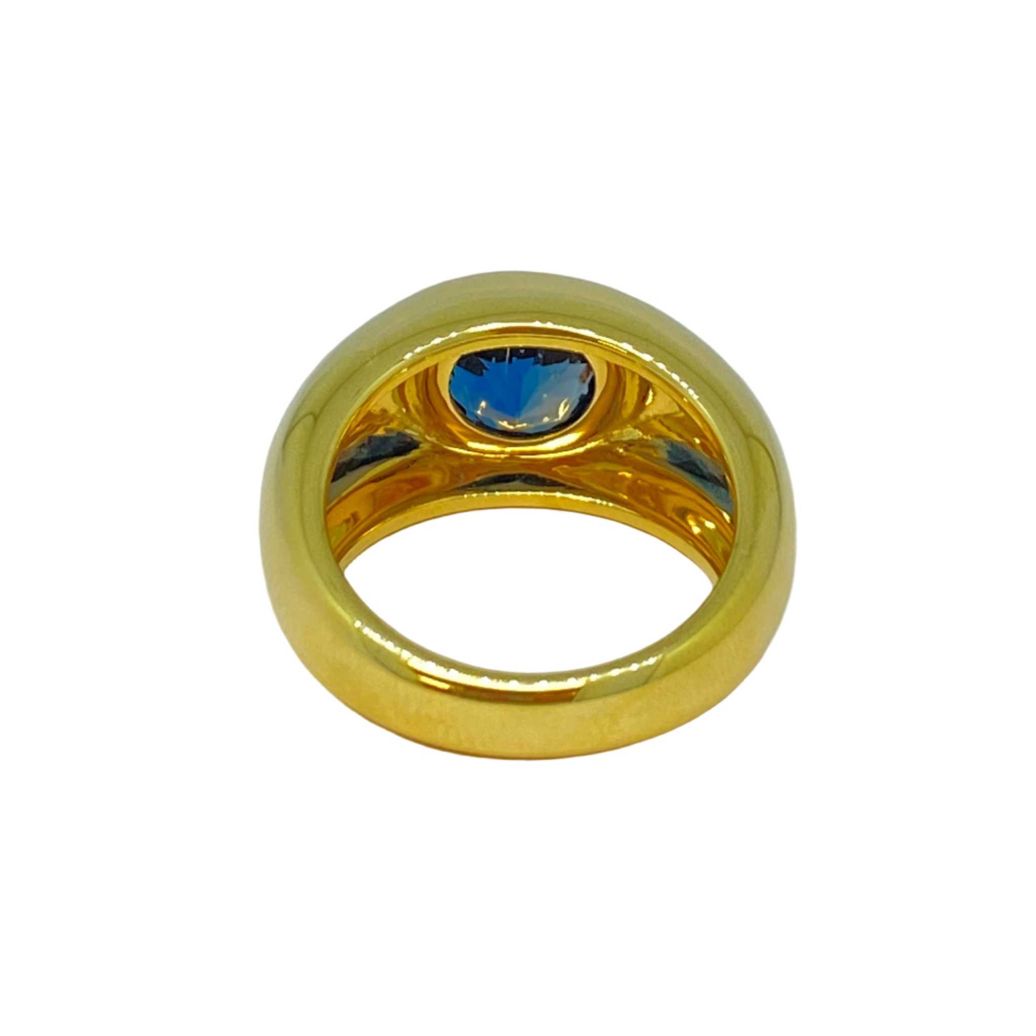 Gold Topaz Ring