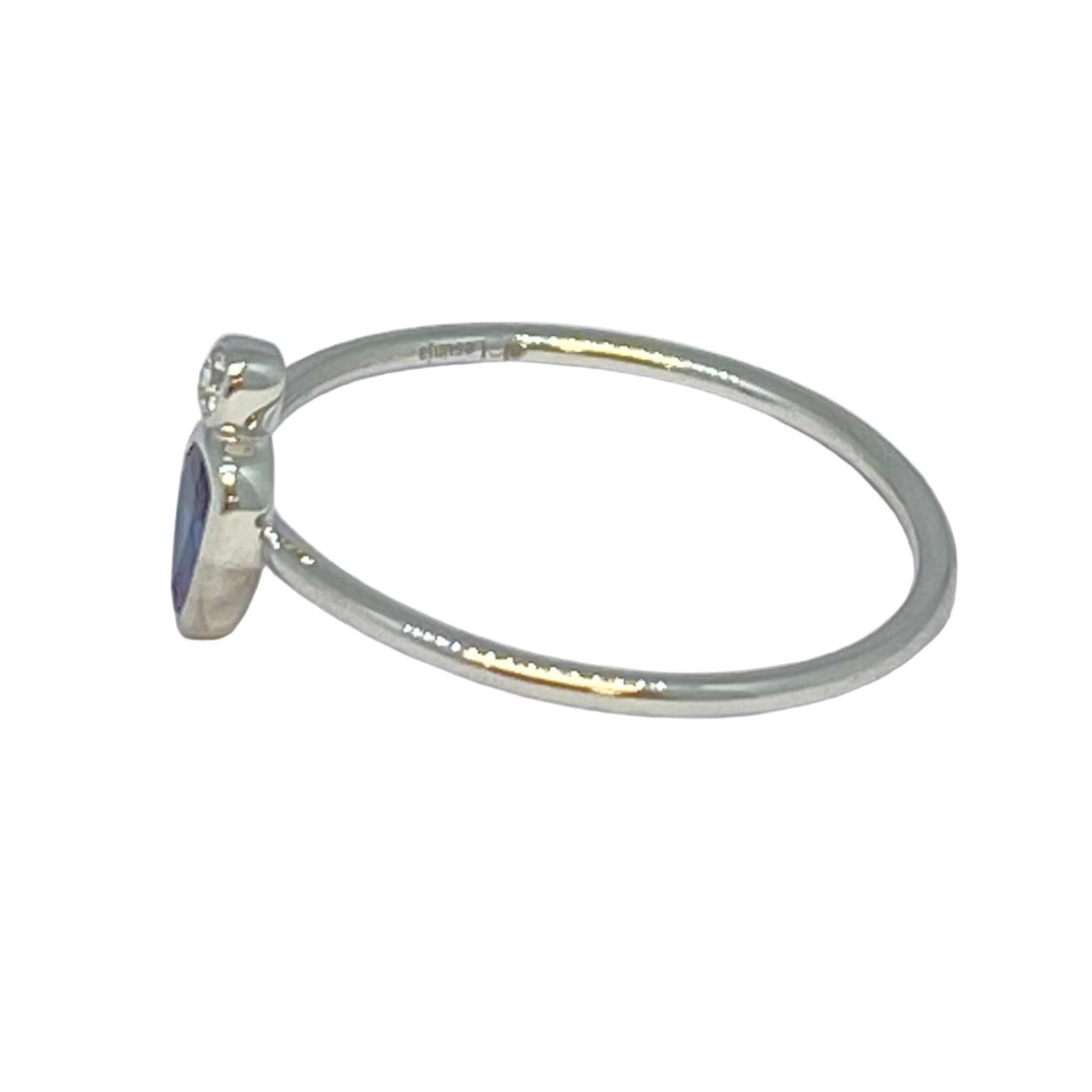 Sapphire Diamond Ring