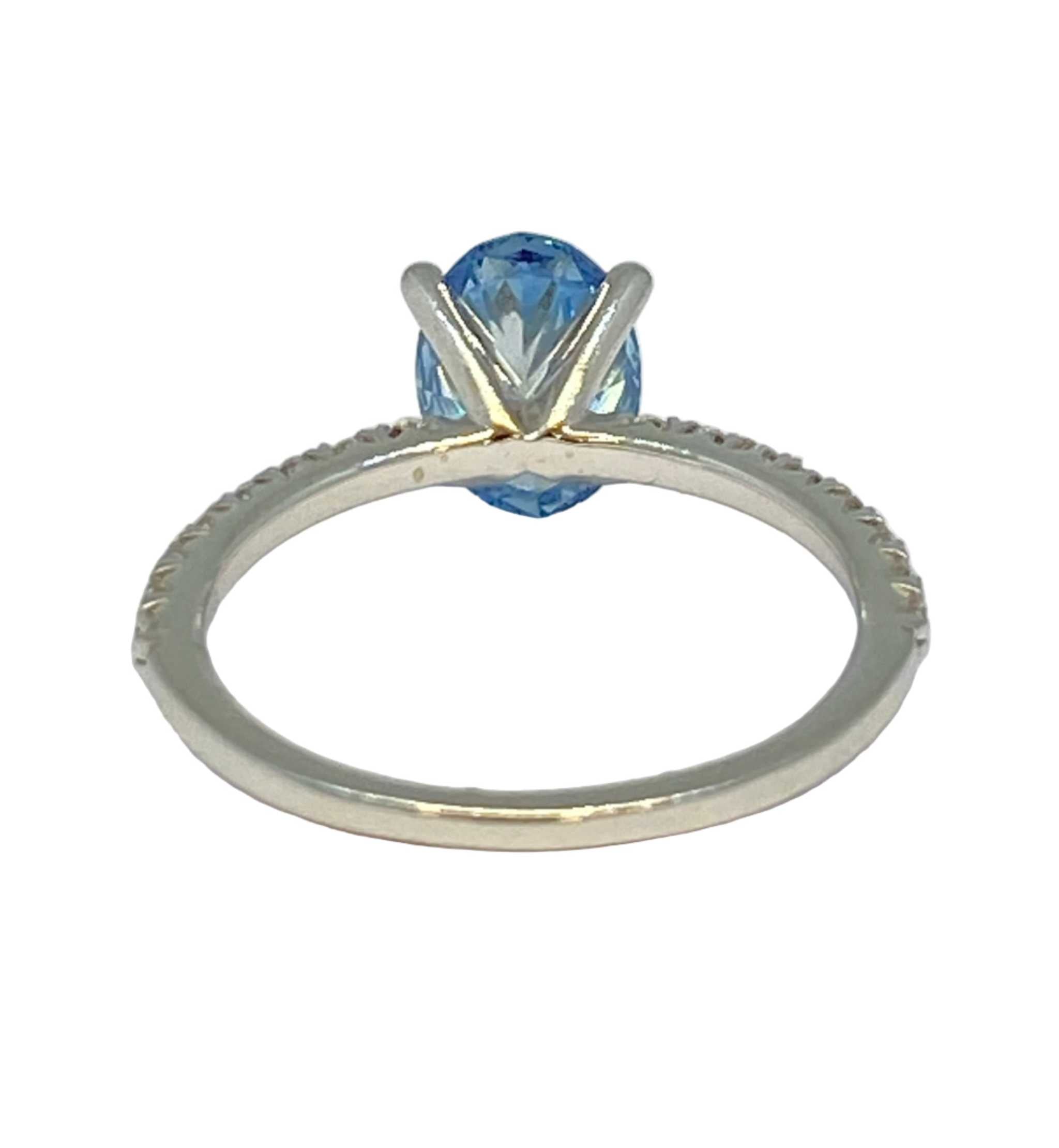 Blue diamond Ring