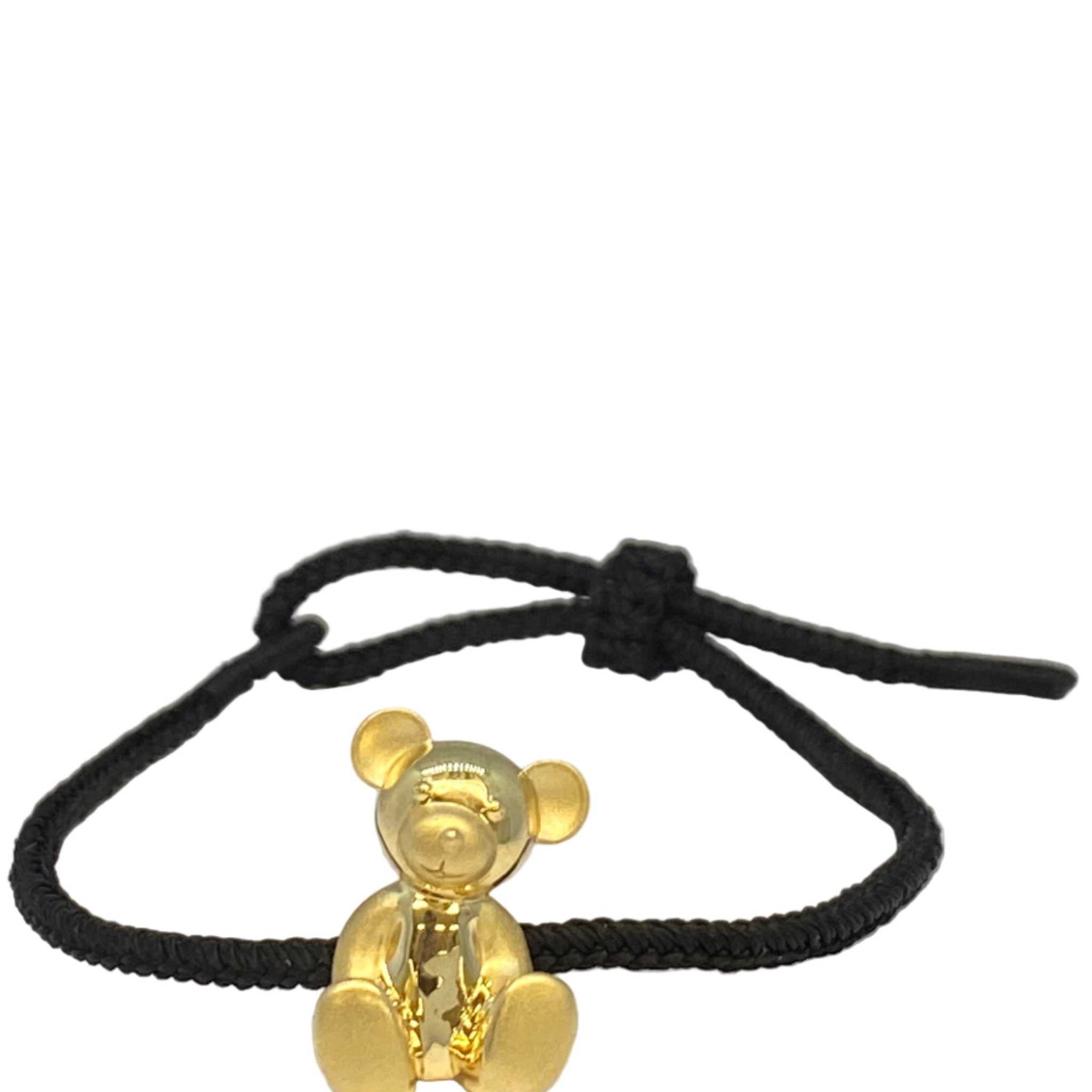 Lesunja Breuninger Bear Bracelet 9K Gold, handmade fine jewellery from Switzerland