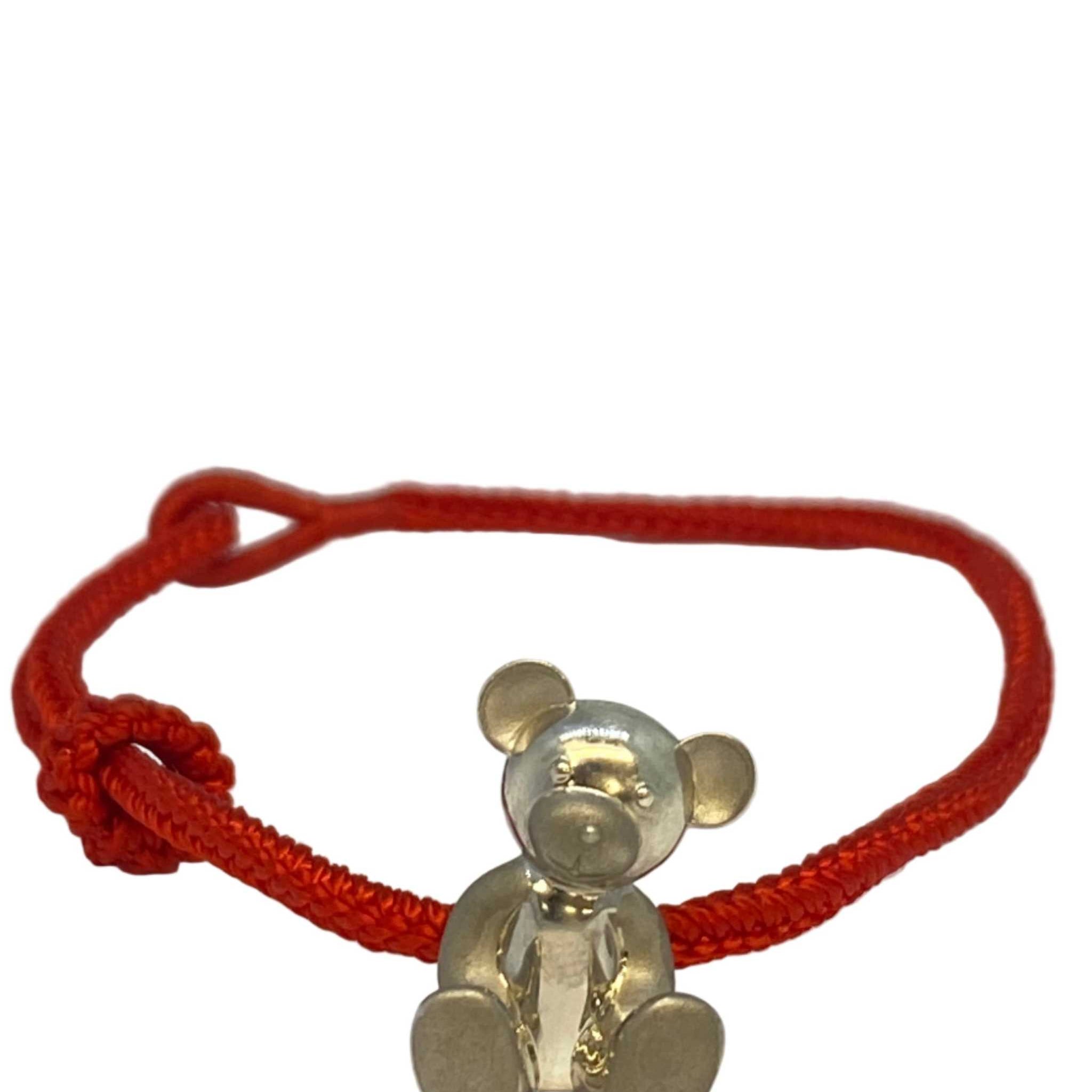 Lesunja Breuninger Bear Bracelet in 925 Silver, handmade fine jewellery from Switzerland