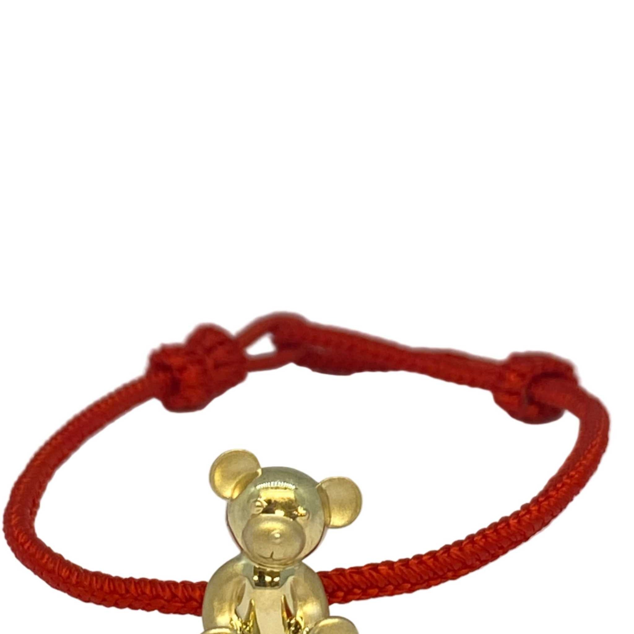 Lesunja Breuninger Bear Bracelet 9K Gold, detail view, Lesunja atelier Zurich
