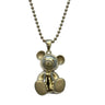 Lesunja Breuninger Bear Necklace Silver 925, handmade fine jewellery from Switzerland