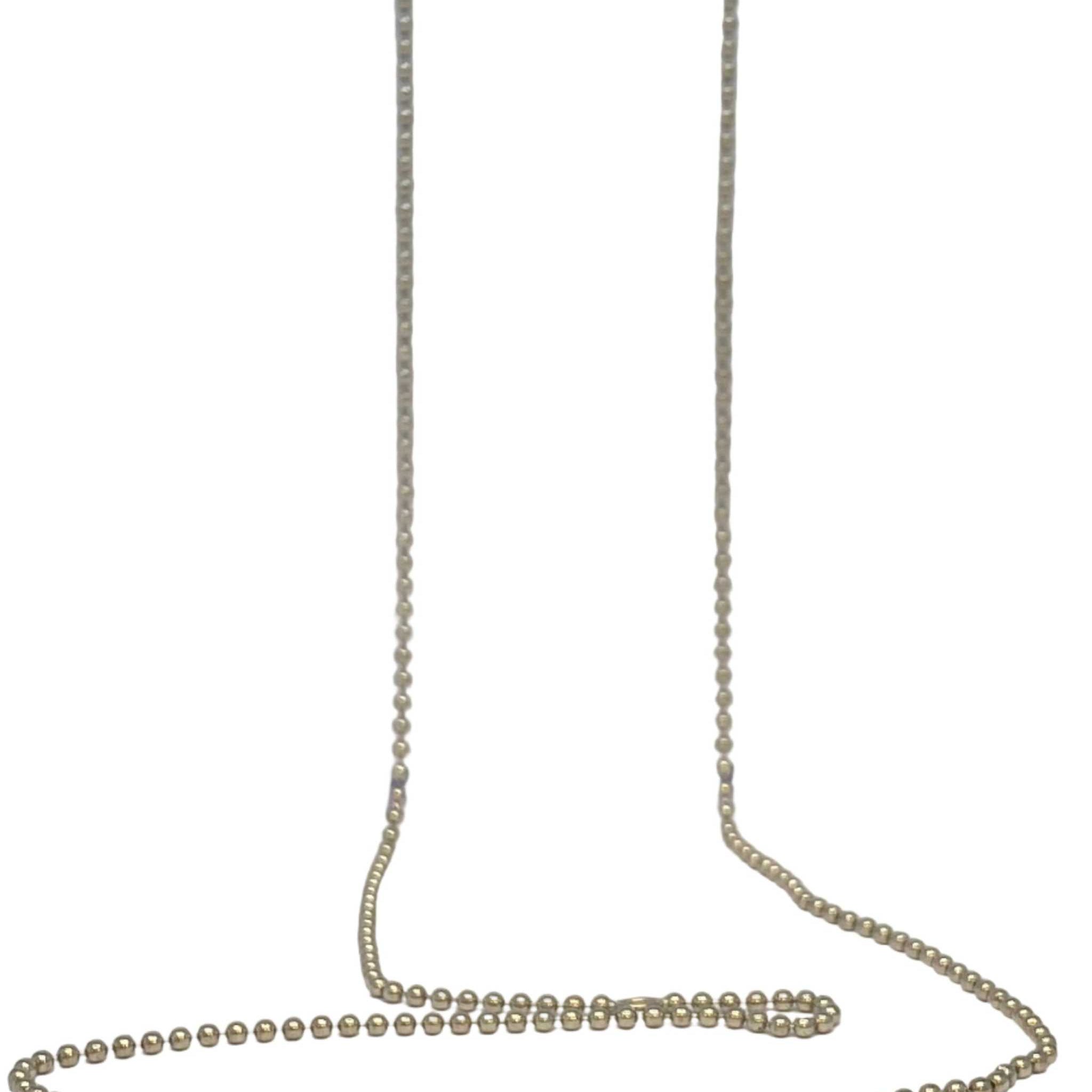 Lesunja Breuninger Bear Necklace Silver 925, detail view, Lesunja atelier Zurich
