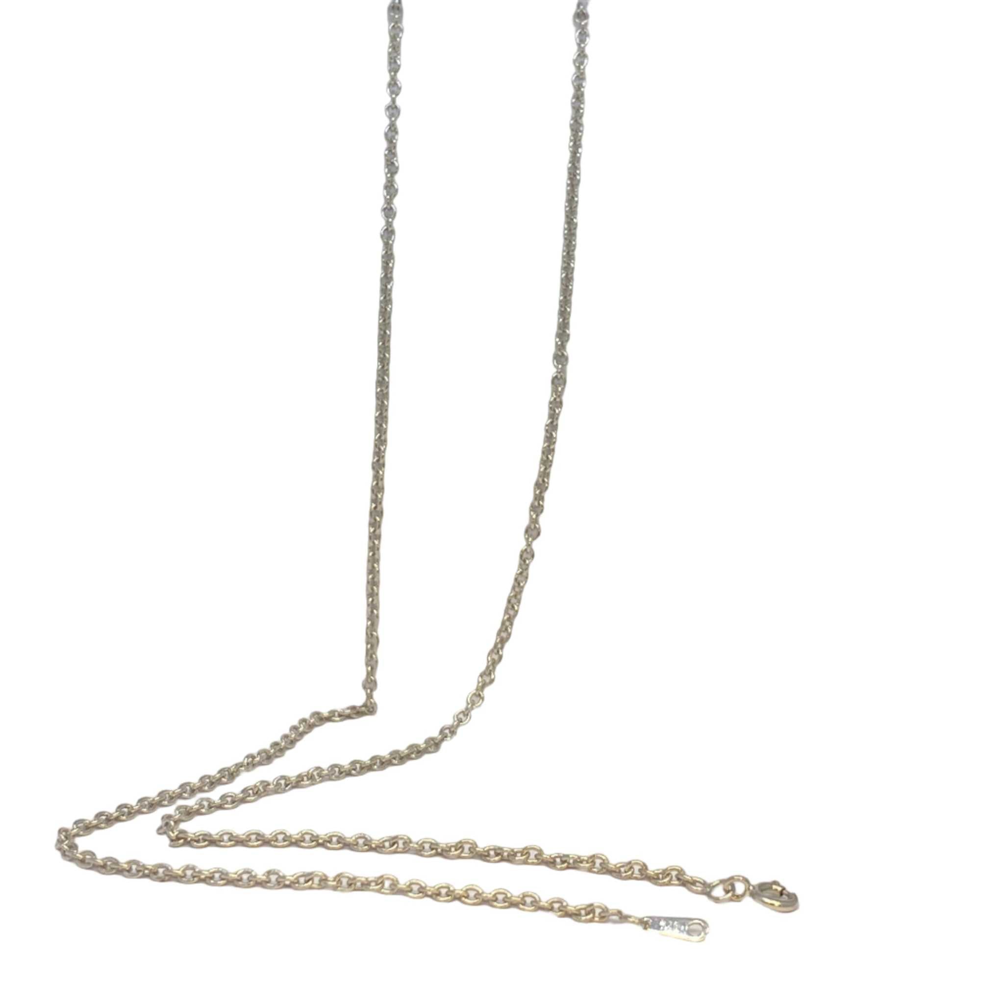 Silver  I Letter Necklace