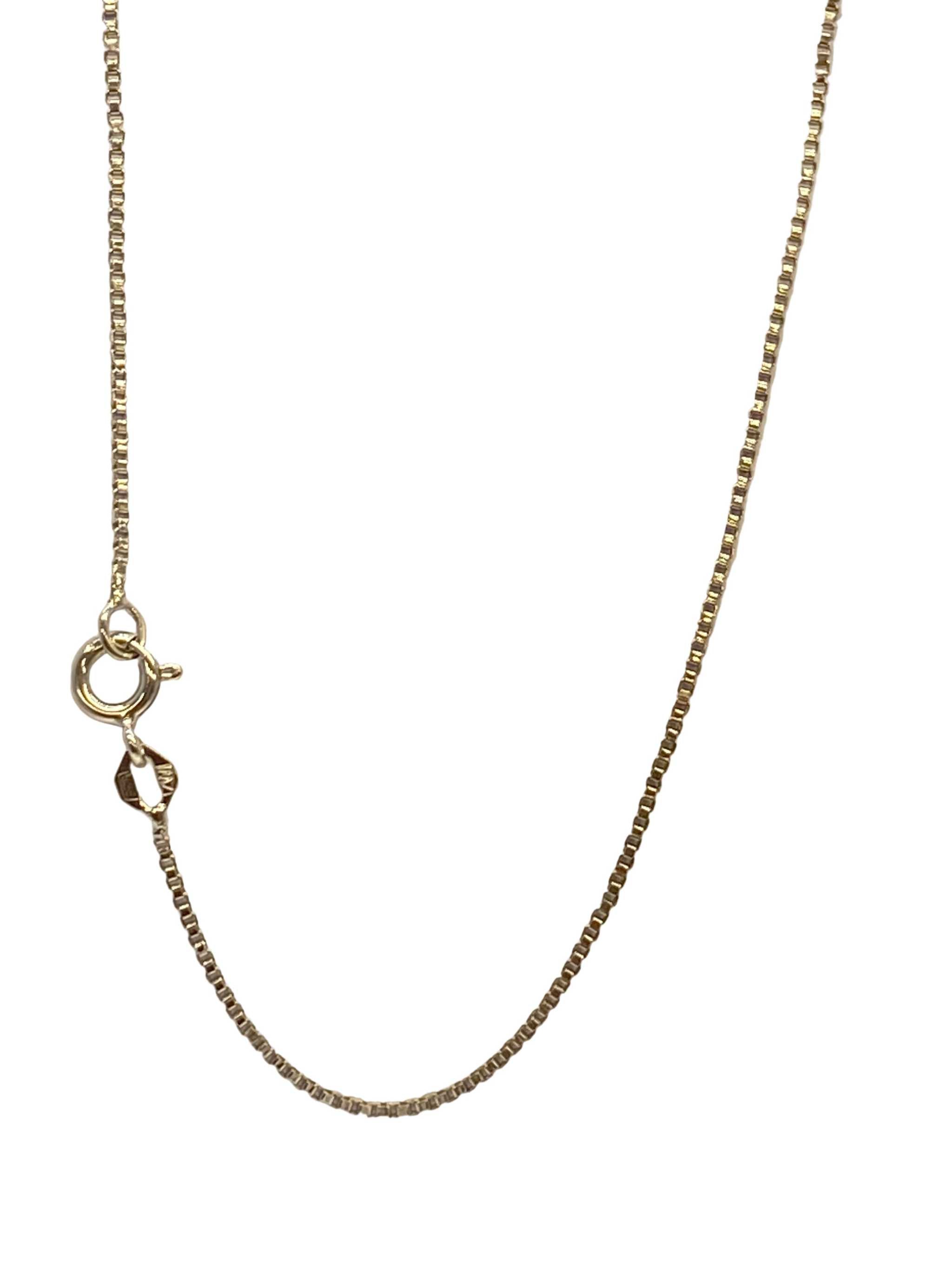 Silver  H Letter Necklace