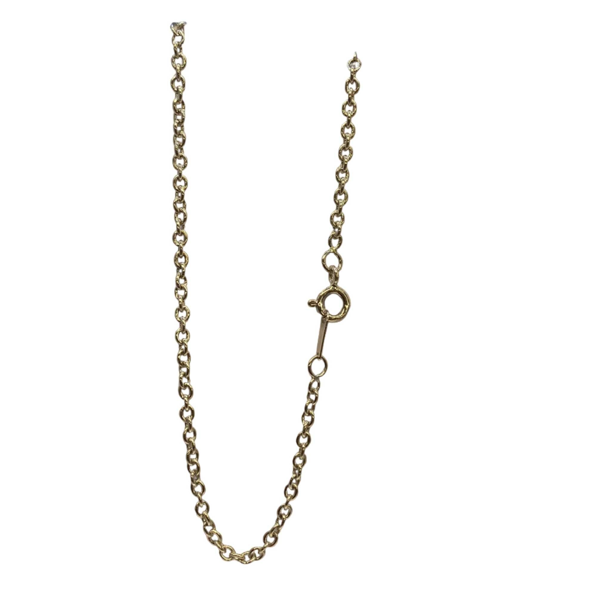 Silver  J Letter Necklace