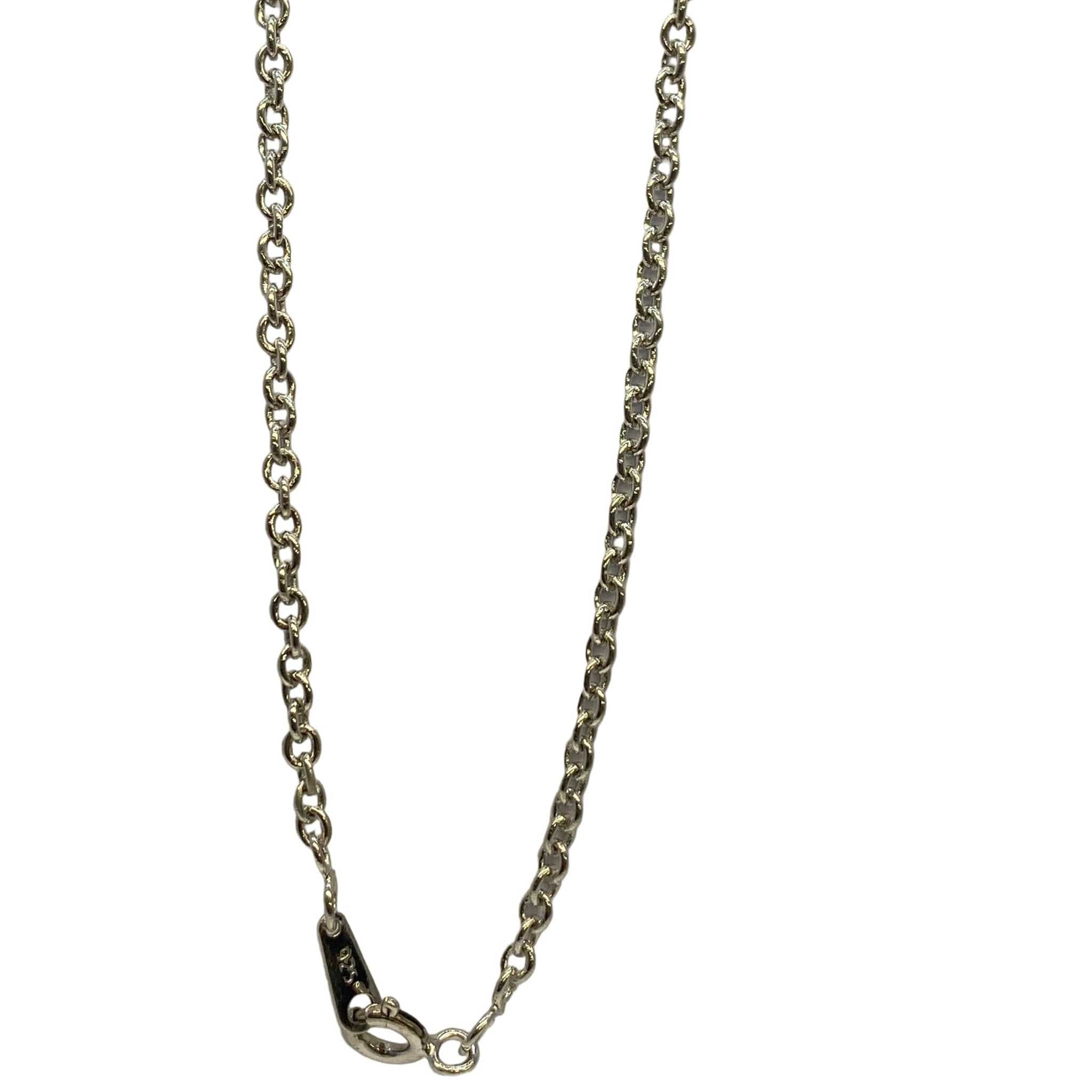 Silver  S Letter Necklace