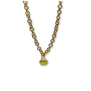 Lesunja Ocean XXY Shell Bracelet Yellow Gold, handmade fine jewellery from Switzerland