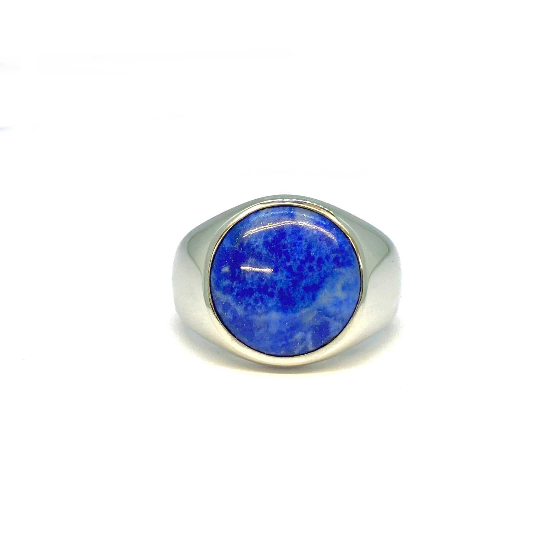 lapis signet ring