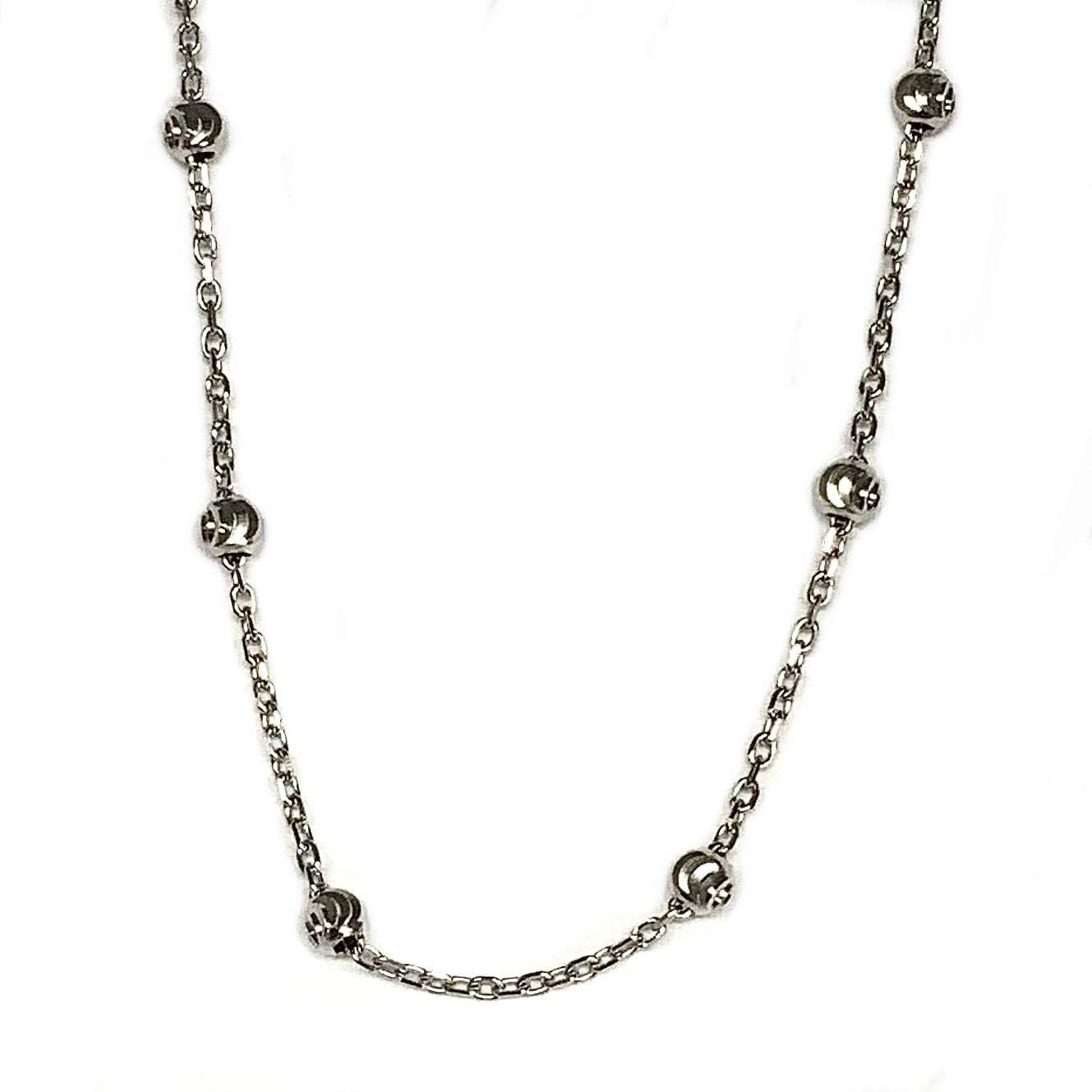 white gold necklace price