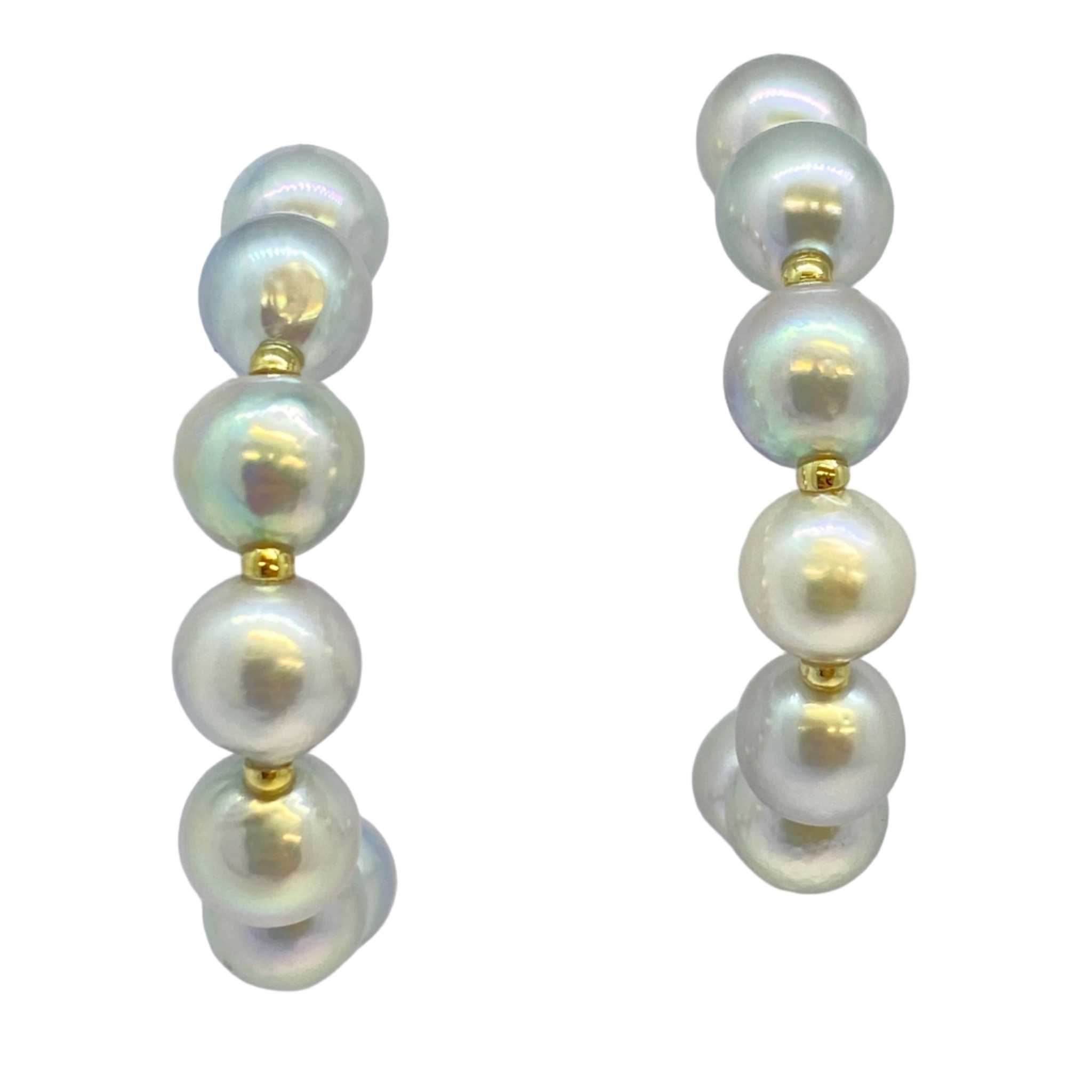 Lesunja Pearl Hubs, handmade fine jewellery from Switzerland