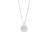 St. Moritz Sun Necklace Small White Gold – Lesunja fine jewellery