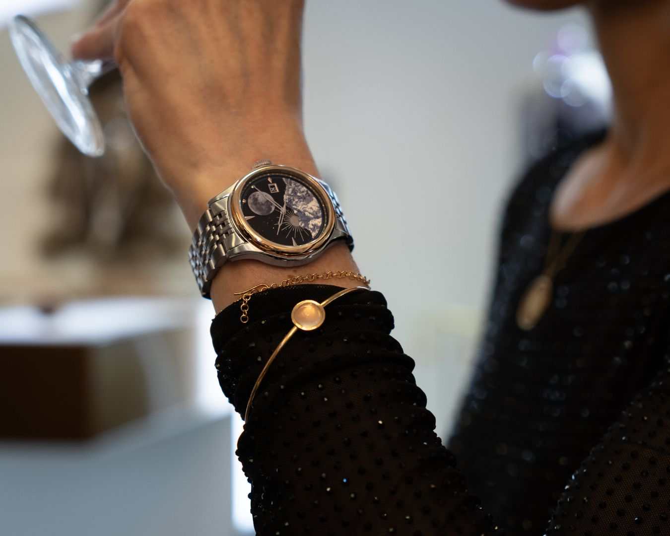St. Moritz Mountain Watch by Lesunja