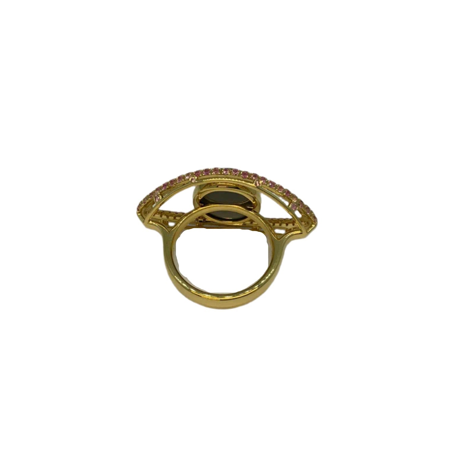 Lesunja Moonstone Sapphire 18k yellow gold Ring