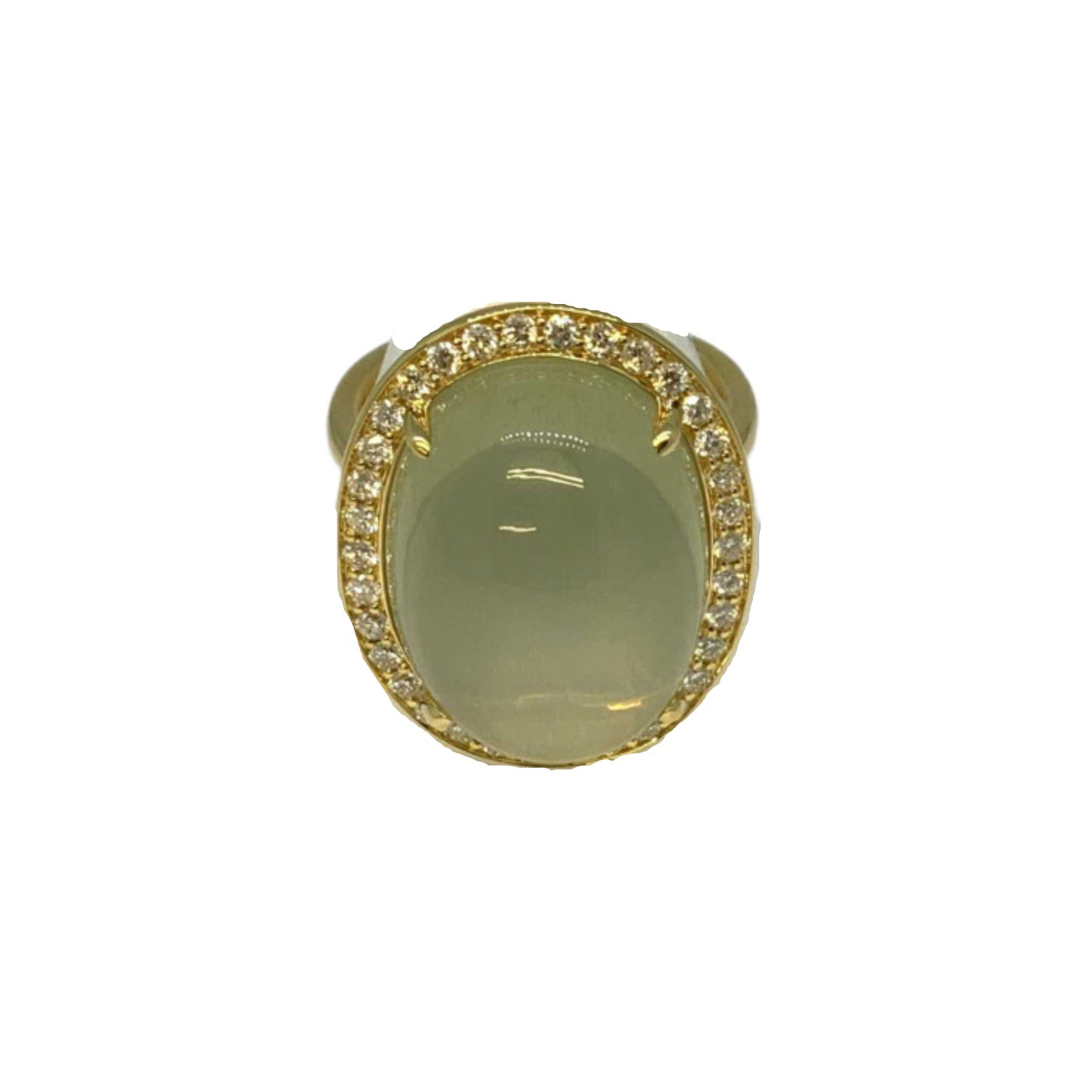 Lesunja Moonstone 18k yellow Gold Ring