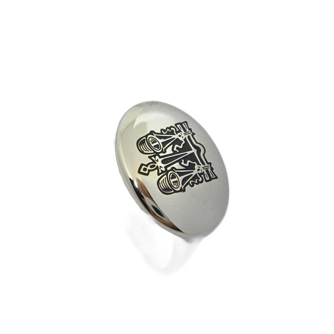 Lesunja Zodiac Libra Steel Ring