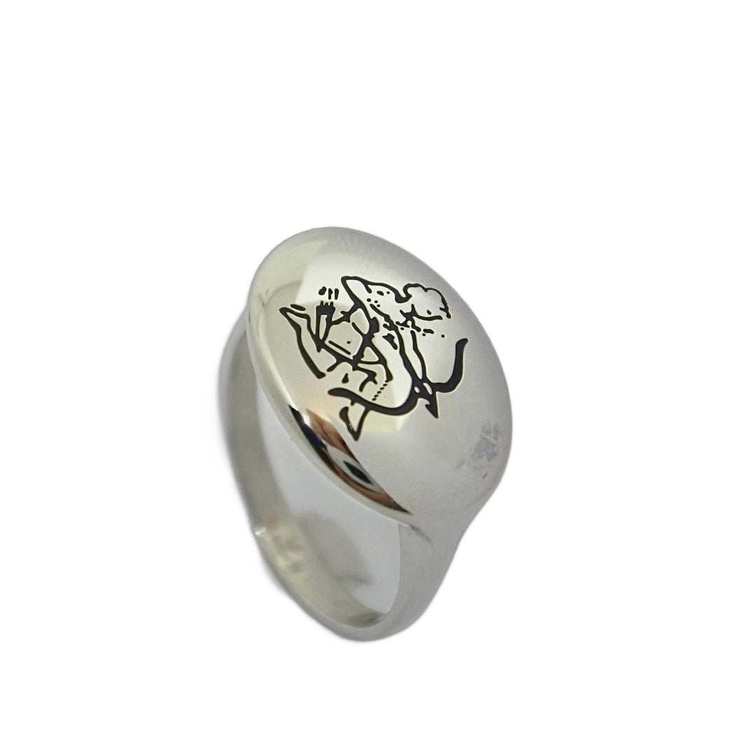 Lesunja Zodiac Sagittarius Steel Ring