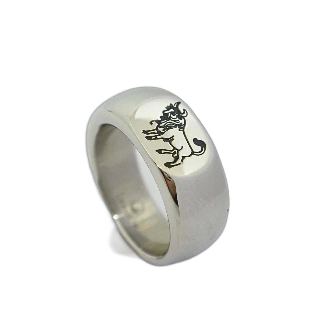 Lesunja Zodiac Taurus Steel Ring